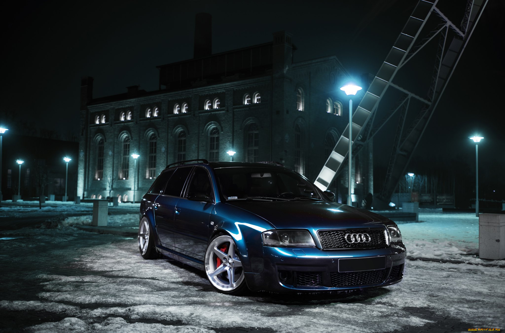 audi s6 avant, , audi, s6, tuning, blue, stance, avant